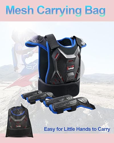 STARKNIGHTMT KIDS DIRT BIKE GEAR - YOUTH MOTOCROSS ARMOR CHEST PROTECTOR FOR BOYS GIRLS