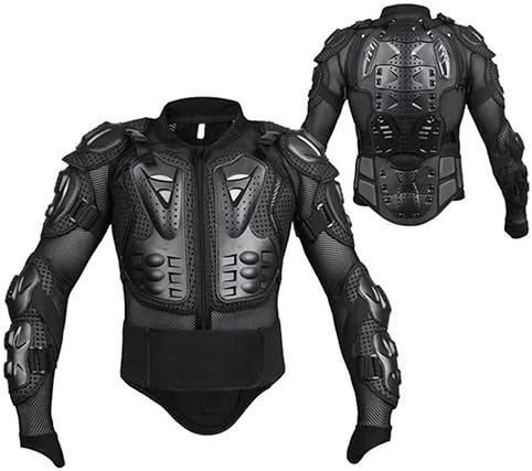 AIKELAI ADULT MOTORCYCLE JACKET WITH KNEE PADS BACK CHEST PROTECTOR FULL BODY MOTOCROSS ARMOR GEAR