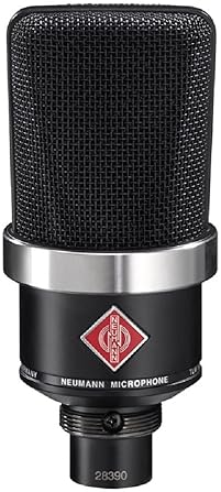 NEUMANN BLACK VOCAL CONDENSER MICROPHONE PROFESSIONAL STUDIO RECORDING MIC MODEL 008627