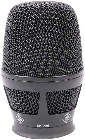 NEUMANN KK 204 BK MICROPHONE HEAD FOR SENNHEISER WIRELESS SYSTEMS REPLACEMENT MIC HEAD