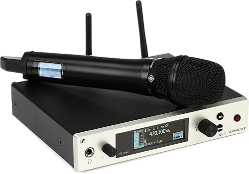 NEUMANN  EW 500 HANDHELD WIRELESS MIC WITH NEUMANN KK205 CAPSULE AW 470-558MHZ BLACK