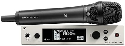 NEUMANN  EW 500 WIRELESS HANDHELD MICROPHONE W NEUMANN KK205 CAPSULE GW1 558-608MHZ BLACK