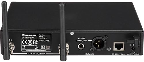 NEUMANN  EW 500 WIRELESS HANDHELD MICROPHONE W NEUMANN KK205 CAPSULE GW1 558-608MHZ BLACK