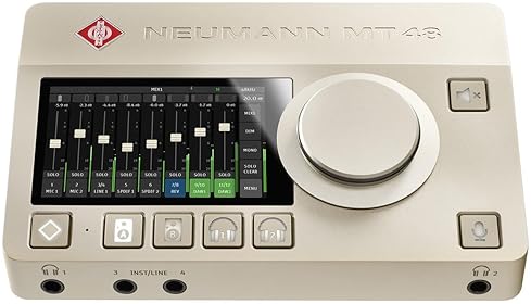 NEUMANN MT 48 USB-C AUDIO INTERFACE WITH TOUCHSCREEN, AES67, MIDI ADAT SPDIF EXPANSION