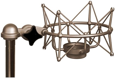 NEUMANN EA1 SHOCK MOUNT FOR TLM 103 M 147 TUBE MICROPHONES NICKEL FINISH
