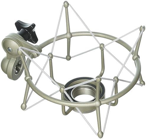 NEUMANN EA1 SHOCK MOUNT FOR TLM 103 M 147 TUBE MICROPHONES NICKEL FINISH