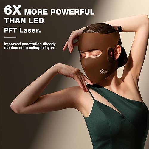 JOVS 4D RED LIGHT THERAPY MASK FOR FACE WITH FPT TECH, 4 LONG WAVES ANTI-AGING LASER