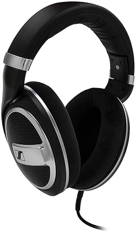 SENNHEISER HD 599 SE OPEN BACK AROUND-EAR HEADPHONES BLACK HIGH-QUALITY SOUND