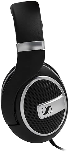SENNHEISER HD 599 SE OPEN BACK AROUND-EAR HEADPHONES BLACK HIGH-QUALITY SOUND