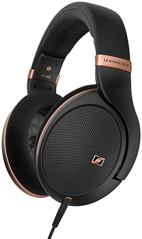 SENNHEISER HD 505 WIRED OVER-EAR HEADPHONES COPPER EDITION TRANSPARENT SOUND BASS