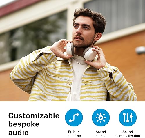 SENNHEISER MOMENTUM 4 WIRELESS HEADPHONES BLUETOOTH, ANC, 60H BATTERY, LIGHTWEIGHT FOLDABLE