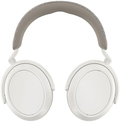 SENNHEISER MOMENTUM 4 WIRELESS BLUETOOTH HEADPHONES WHITE - ANC, 60H BATTERY, CLEAR CALLS