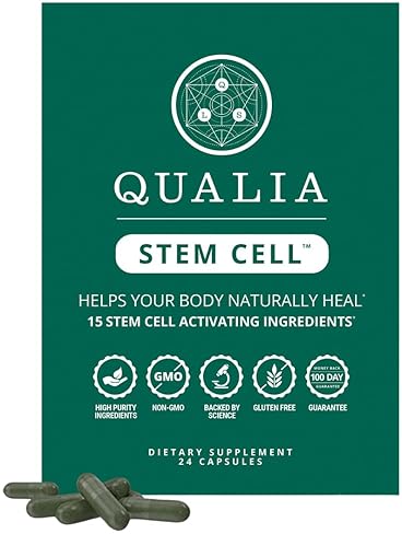 QUALIA STEM CELL SUPPLEMENT WITH ROYAL JELLY, ASTRAGALUS SEA BUCKTHORN 16 INGREDIENTS, NATURAL HEALI