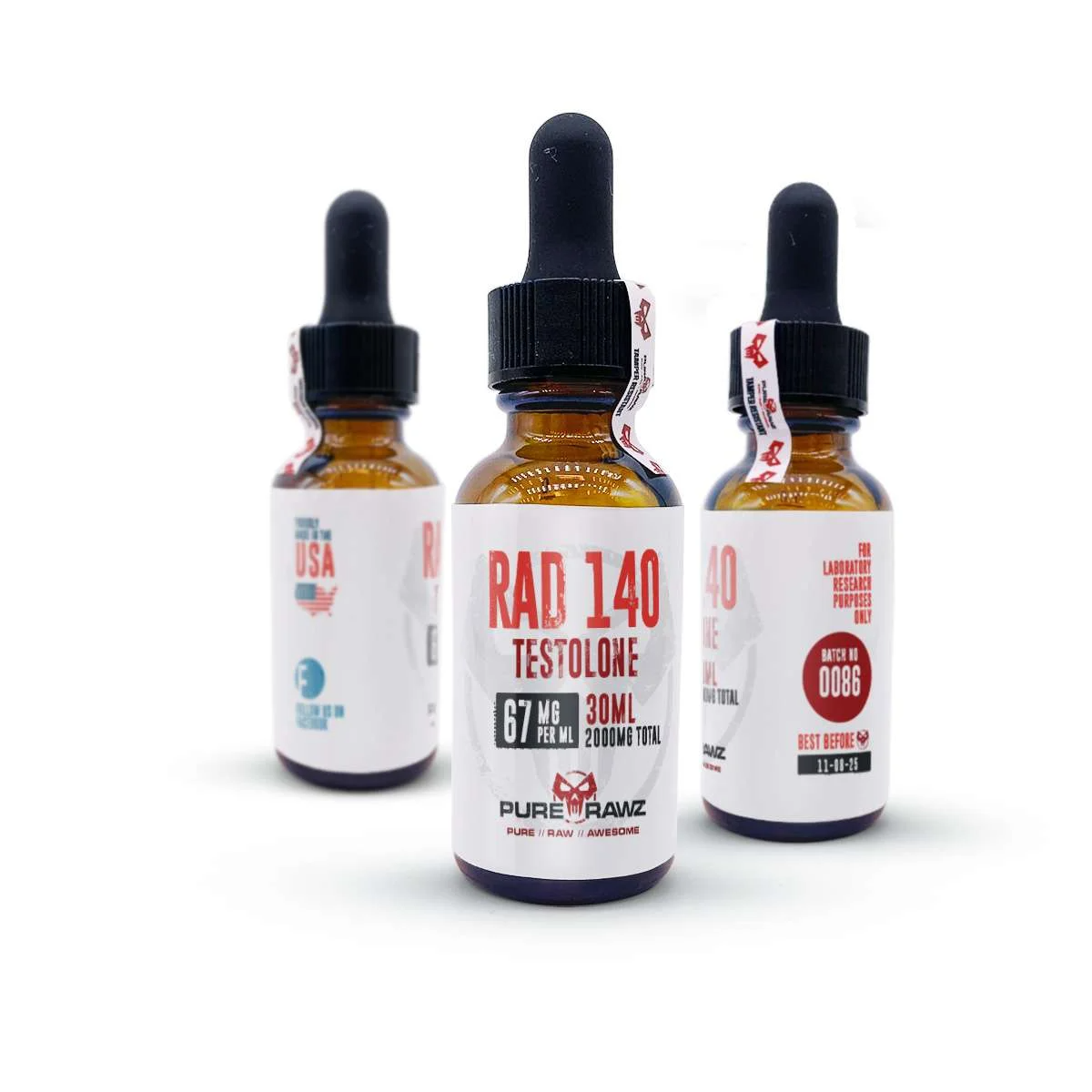 RAD 140 (TESTOLONE)30ML/67MG PER ML/2000MG
