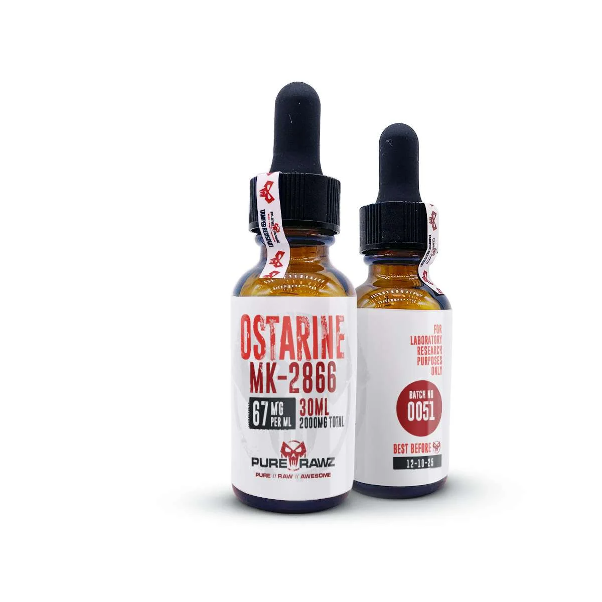 PURERAWZ OSTARINE (MK-2866)30ML/67MG PER ML/2000MG