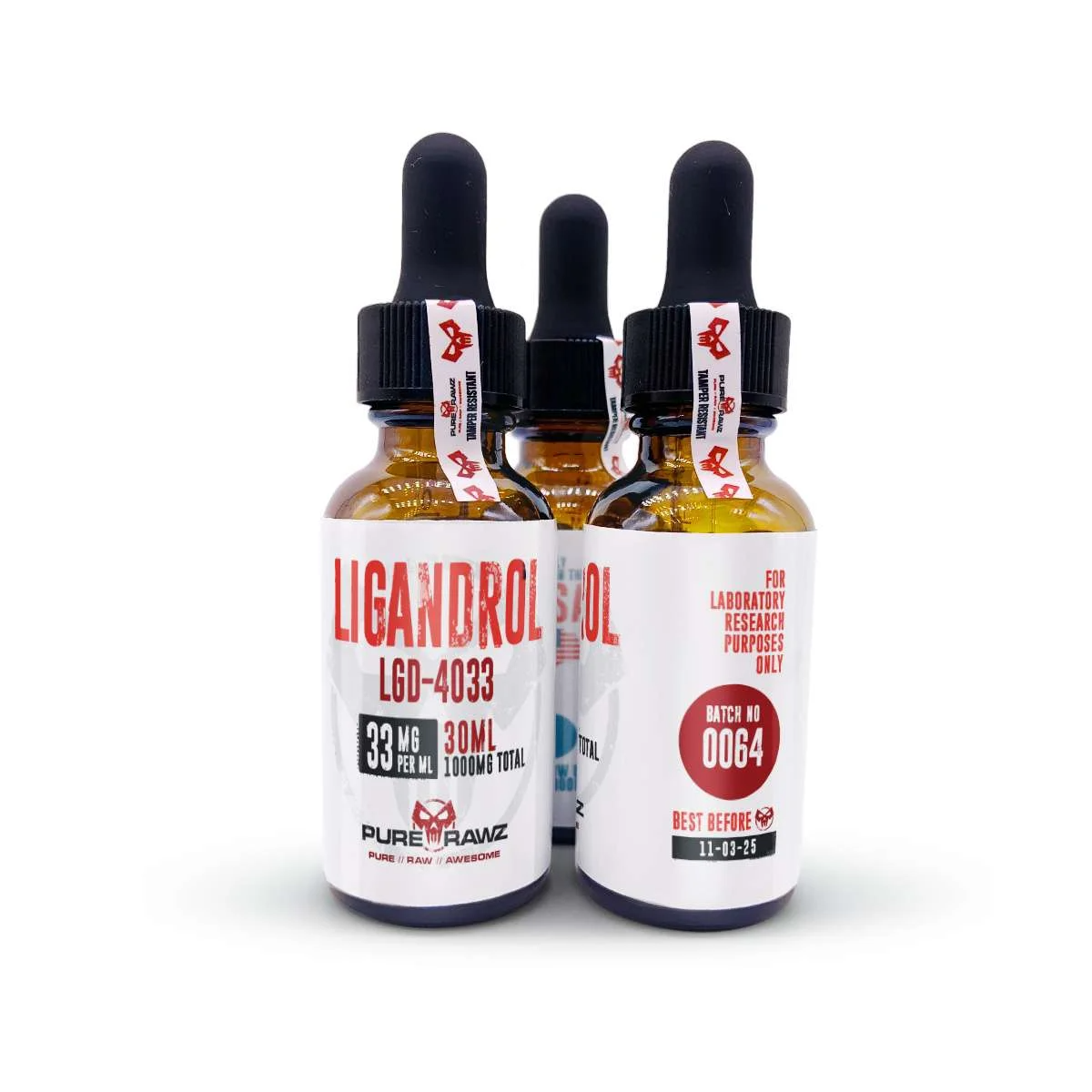 PURERAWZ LIGANDROL (LGD-4033) 15ML/17MG PER ML/250MG