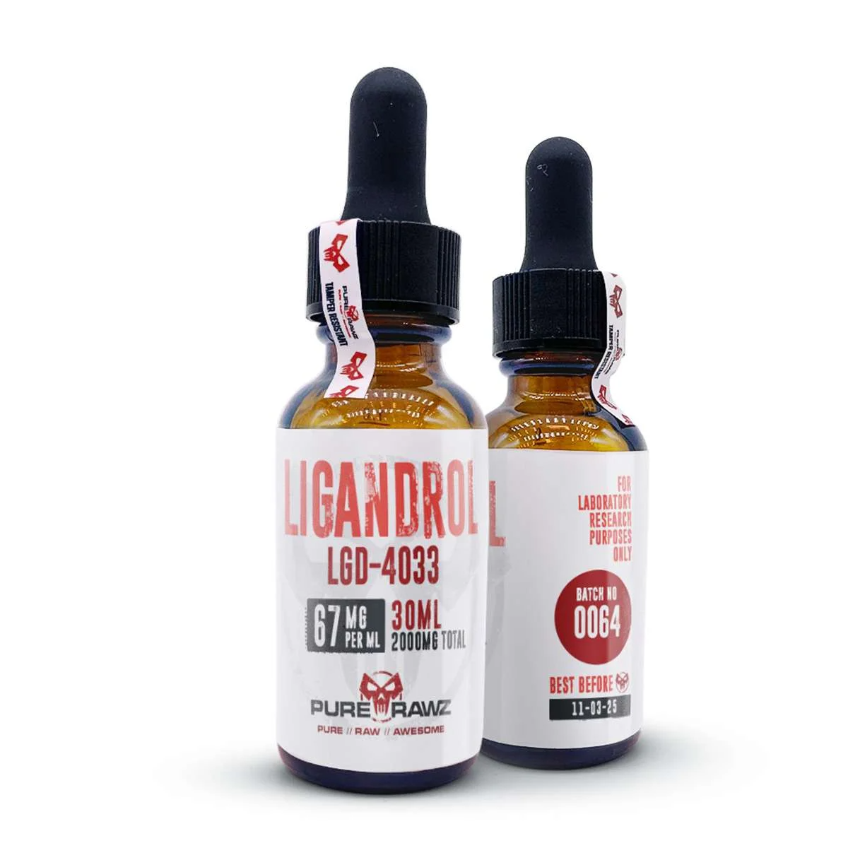 PURERAWZ LIGANDROL (LGD-4033) 15ML/17MG PER ML/250MG