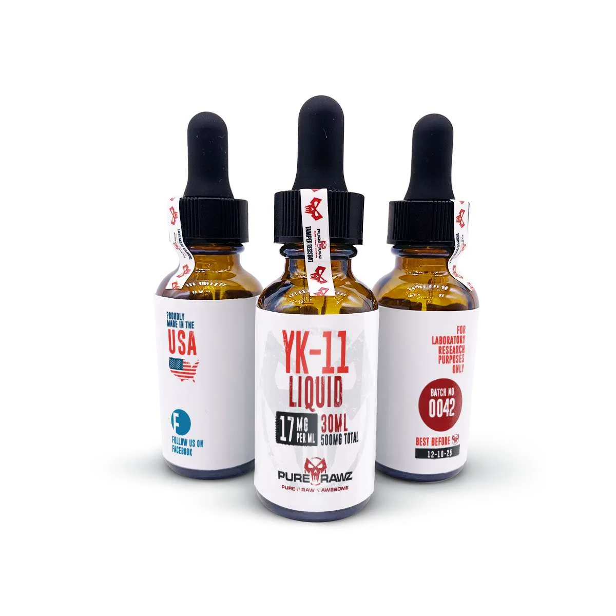PURERAWZ YK-11 (MYOSTINE)30ML/17MG PER ML/500MG