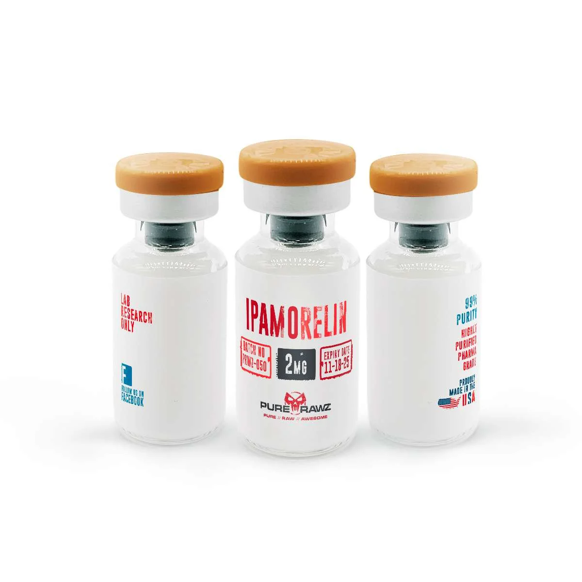 PURERAWZ IPAMORELIN 2MG