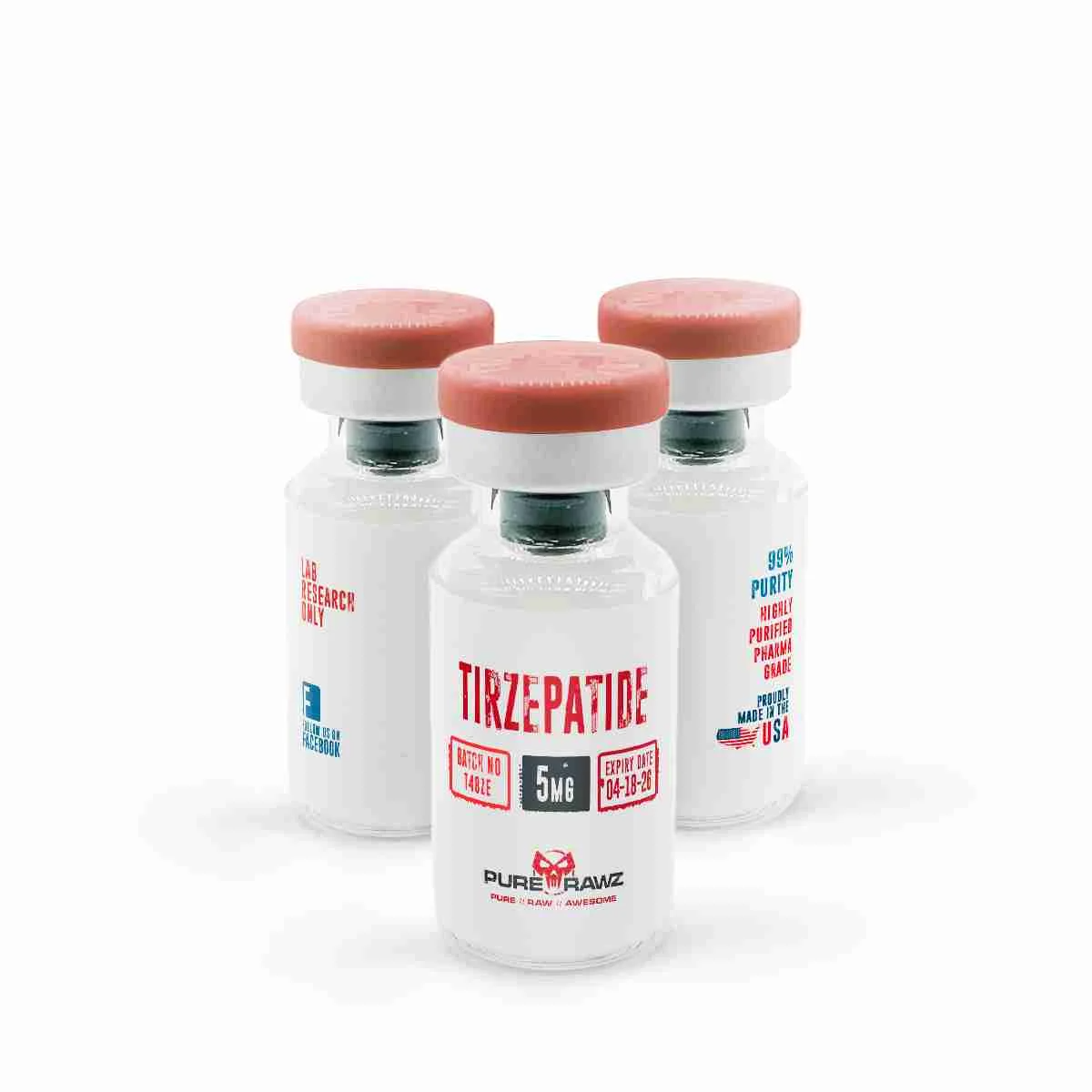 PURERAWZ TIRZEPATIDE 5MG