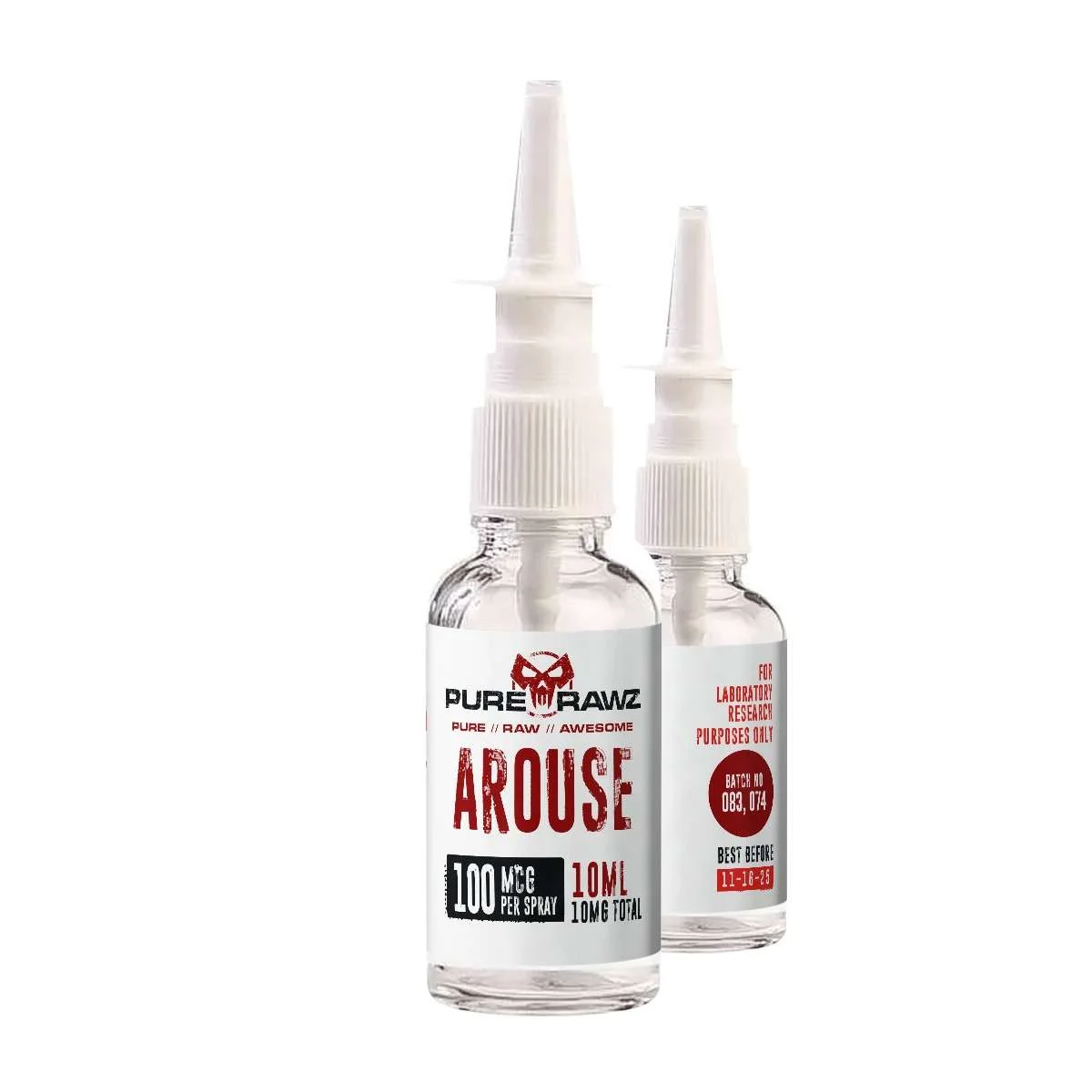 PURERAWZ AROUSE NASAL SPRAY (PT-141 + OXYTOCIN)
