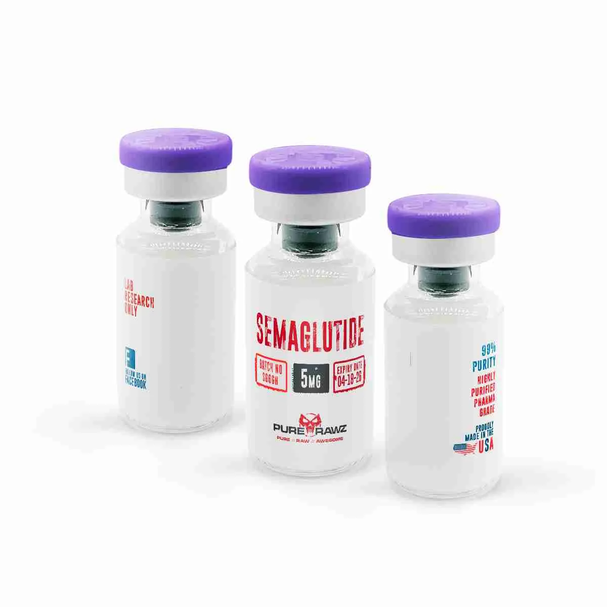 PURERAWZ SEMAGLUTIDE 5MG