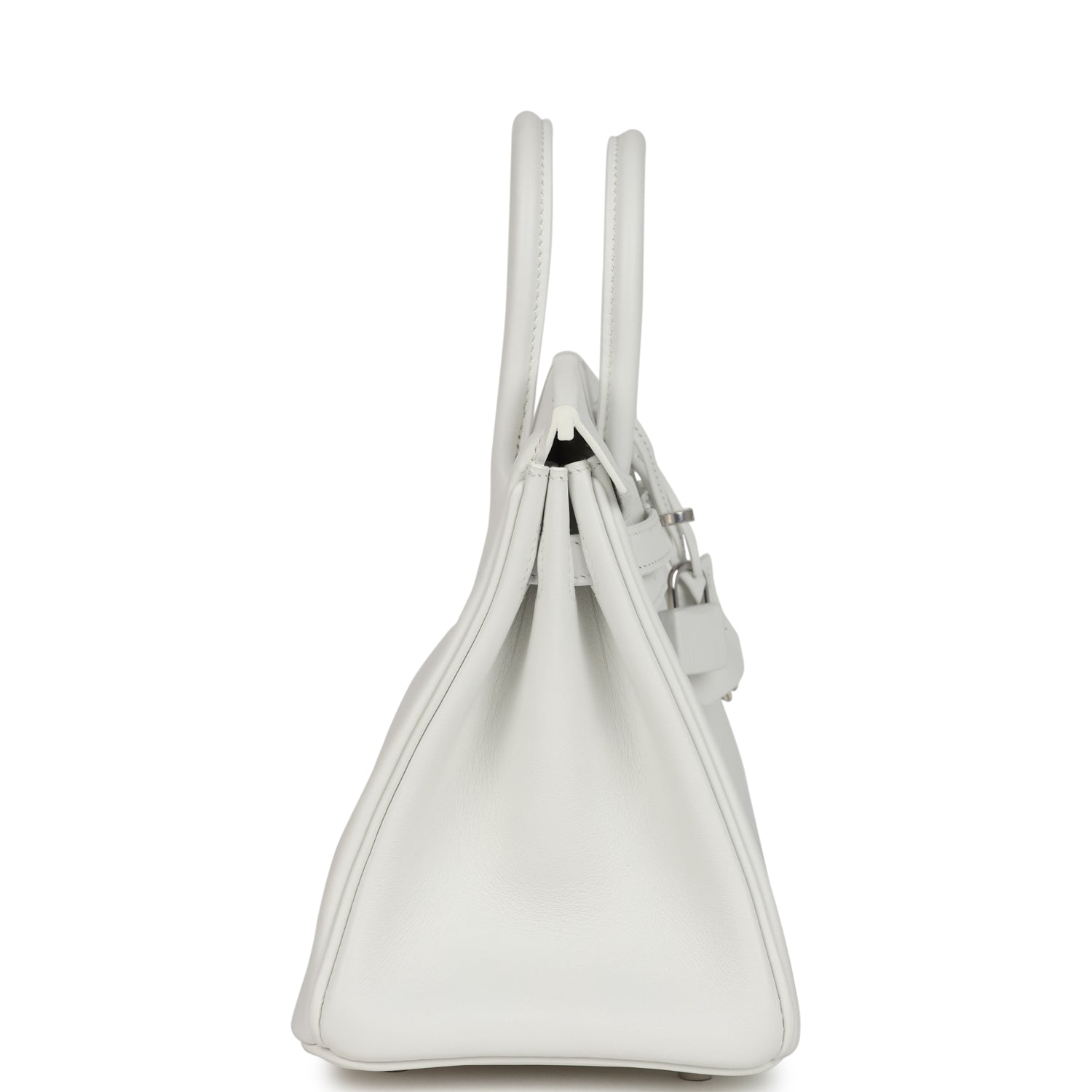 HERMèS BIRKIN 25 NEW WHITE SWIFT PALLADIUM HARDWARE