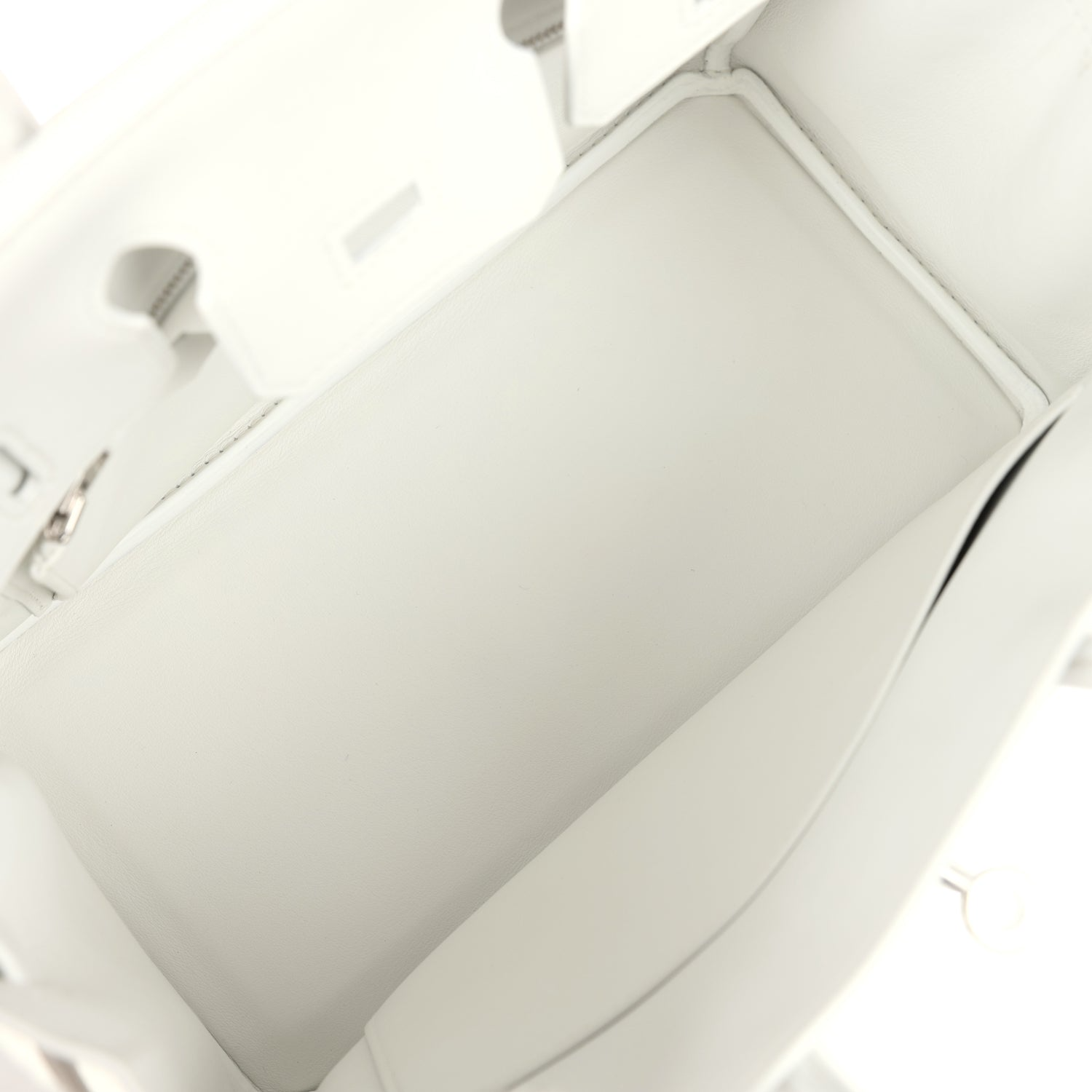 HERMèS BIRKIN 25 NEW WHITE SWIFT PALLADIUM HARDWARE