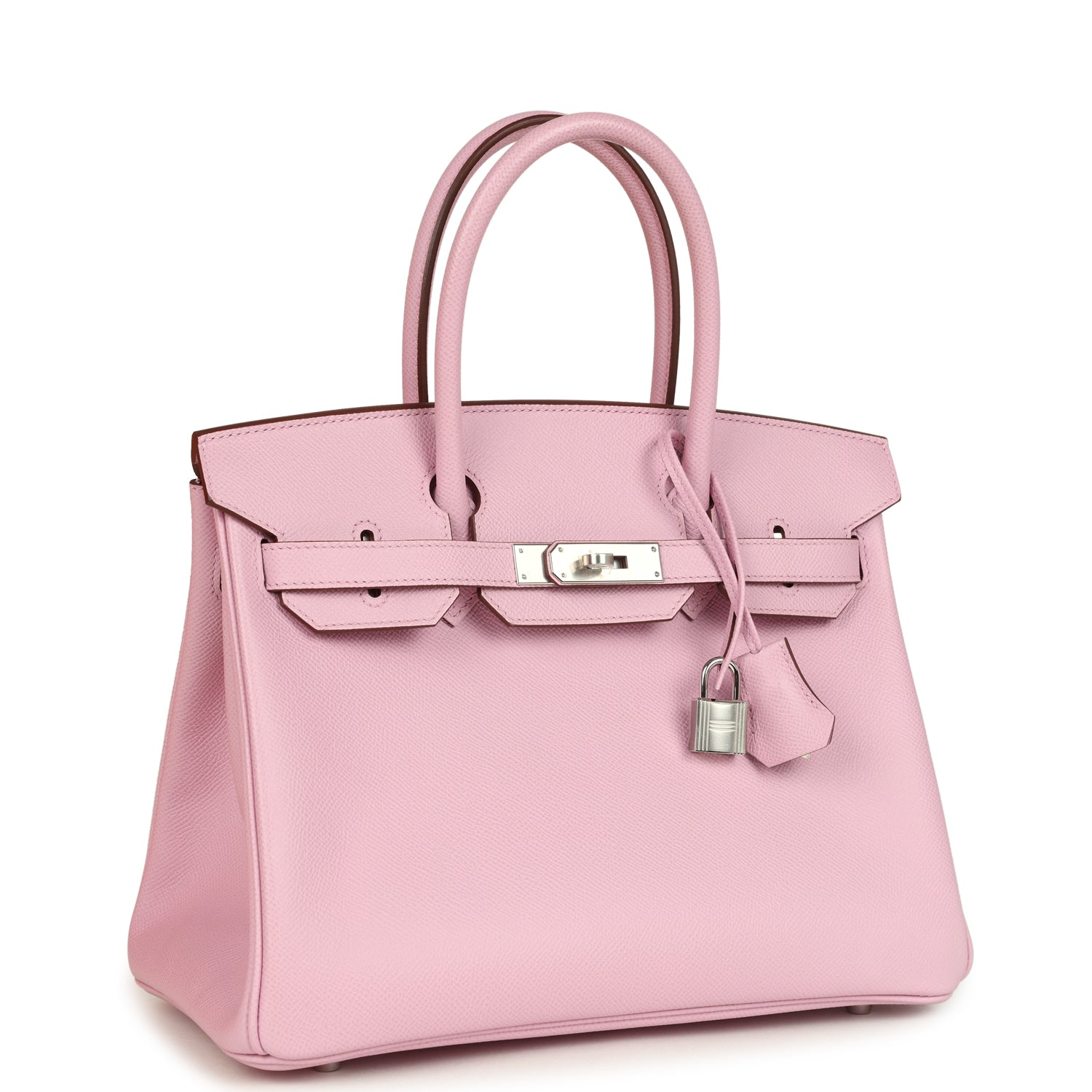 HERMèS BIRKIN 30 MAUVE SYLVESTRE EPSOM PALLADIUM HARDWARE