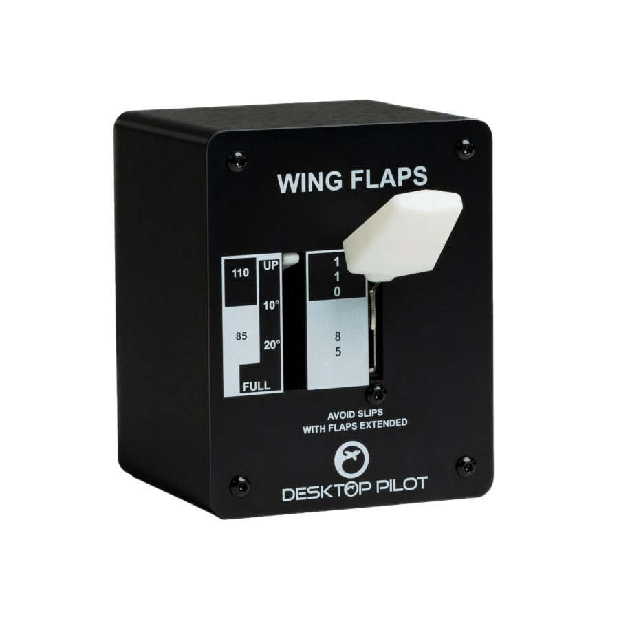 DESKTOP PILOT FLAPS PANEL WITH MOTORIZED INDICATOR SKU: DP-FP-02