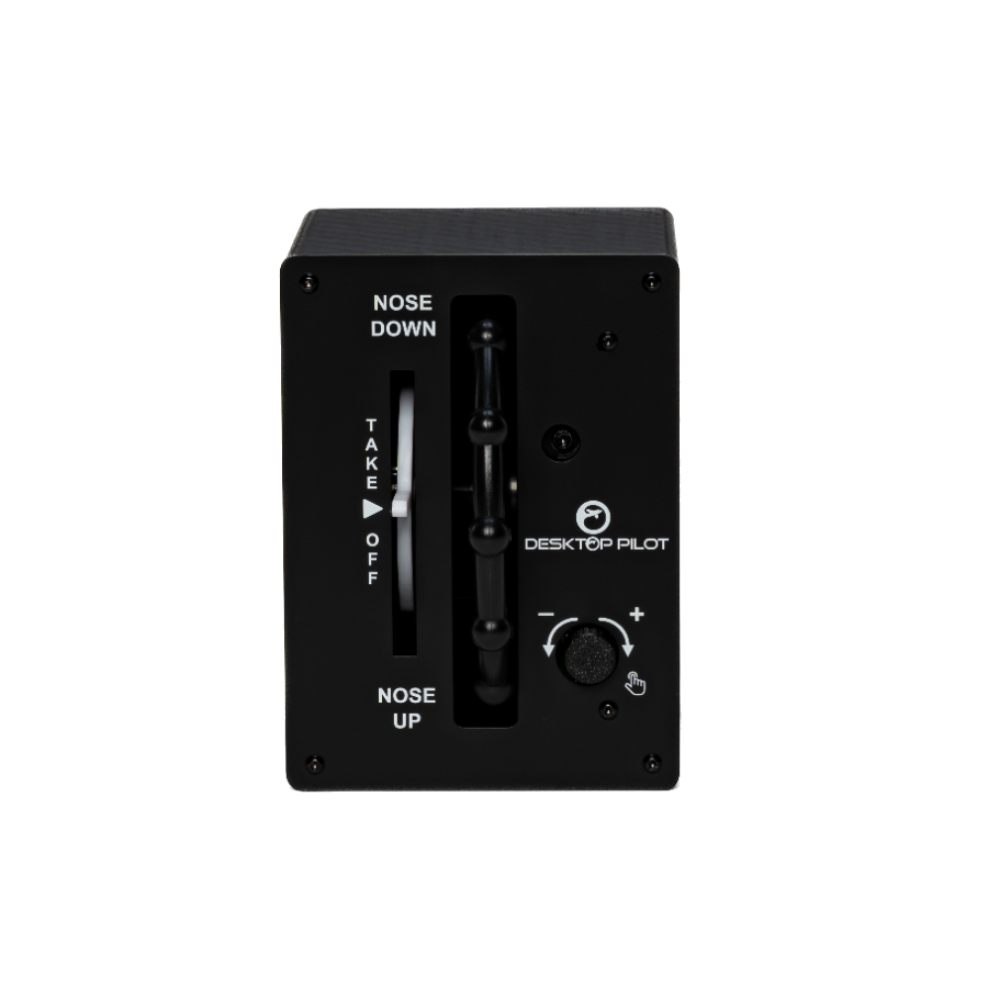 DESKTOP PILOT PREMIUM BUNDLE WITH CARB HEAT VERNIER THROTTLE BOX
