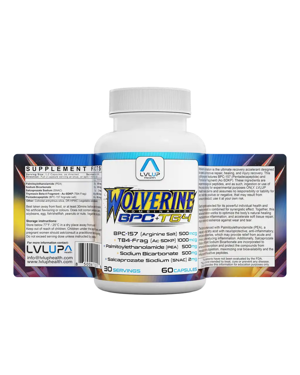 LVLUPHEALTH WOLVERINE