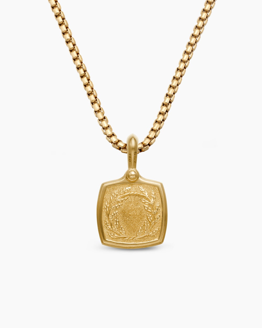 DAVID YURMAN PETRVS® HORSE AMULET 18K YELLOW GOLD, 19MM