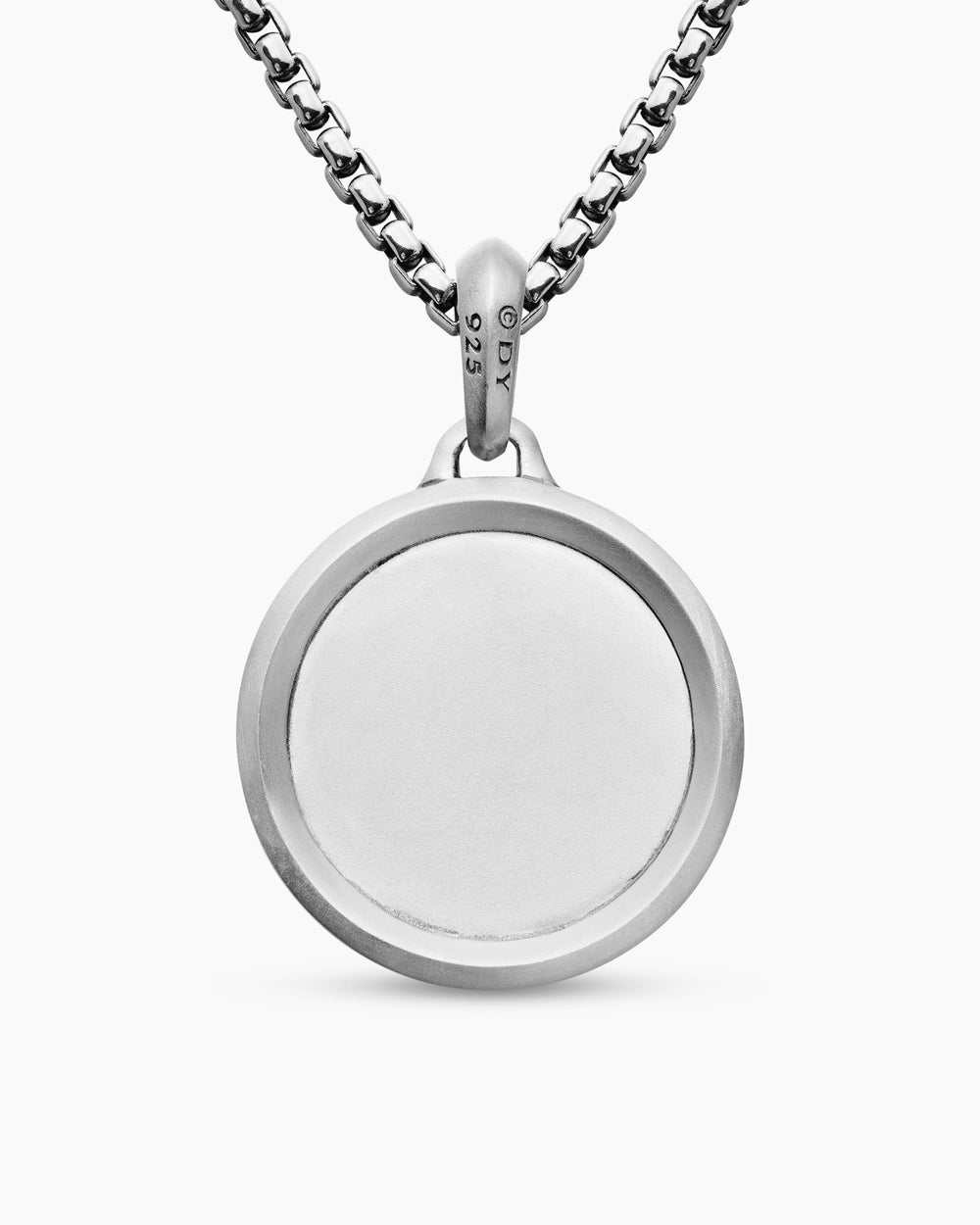 DAVID YURMAN ST. CHRISTOPHER AMULET STERLING SILVER, 26.5MM