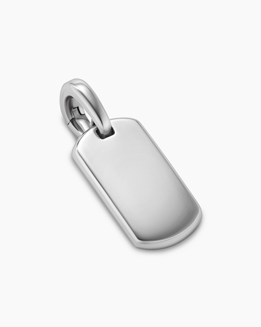 DAVID YURMAN CHEVRON TAG STERLING SILVER, 21MM