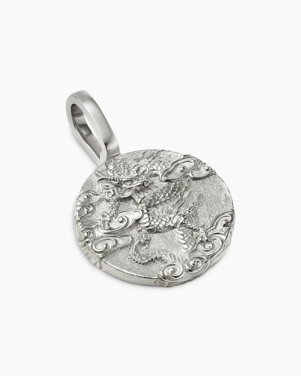 DAVID YURMAN DRAGON AMULET STERLING SILVER, 21MM