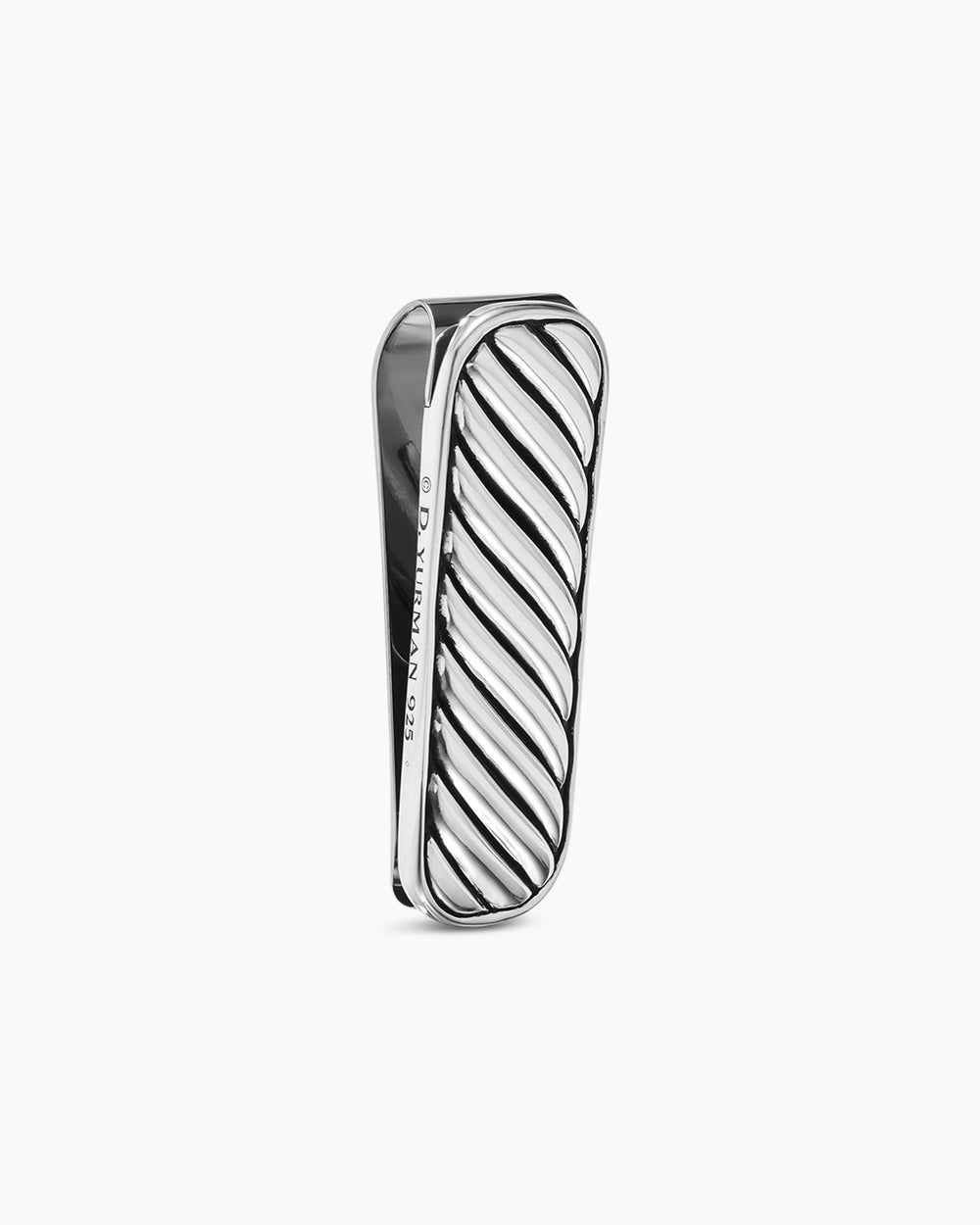 DAVID YURMAN CABLE MONEY CLIP STERLING SILVER, 51MM