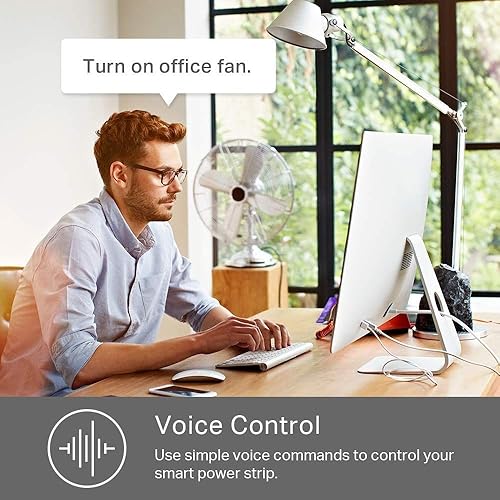 KASA HS300 SMART POWER STRIP SURGE PROTECTOR, 6 SMART OUTLETS 3 USB, ALEXA GOOGLE, NO HUB