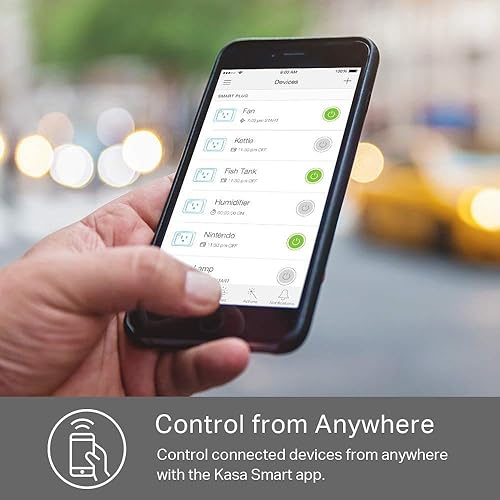 KASA HS300 SMART POWER STRIP SURGE PROTECTOR, 6 SMART OUTLETS 3 USB, ALEXA GOOGLE, NO HUB