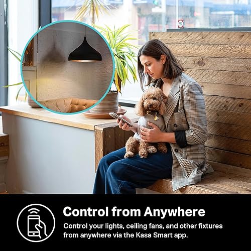 KASA SMART DIMMER SWITCH HS220P3 3-PACK, WI-FI, ALEXA GOOGLE HOME, NO HUB, NEUTRAL WIRE