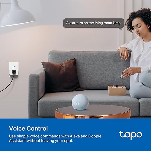 TAPO P115 SMART WI-FI PLUG 2-PACK, ENERGY MONITOR, ALEXA GOOGLE HOME COMPATIBLE