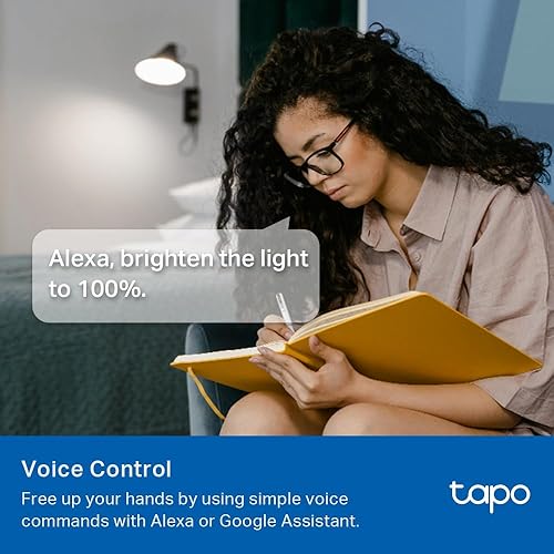 TAPO TP-LINK SMART LED BULBS A60 E27, DIMMABLE DAYLIGHT, ALEXA GOOGLE, 4-PACK, NO HUB