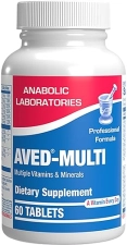 ANABOLIC LABORATORIES 30-IN-1 ADULT MULTIVITAMIN WITH IRON - ANTIOXIDANTS, VITAMINS A,C,D,E, B COMPLEX MINERALS - 1 MONTH