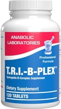 ANABOLIC LABORATORIES SUPER B COMPLEX METHYLATED TIME RELEASED BIOACTIVE B VITAMINS WITH CHOLINE FOR ENERGY NERVES