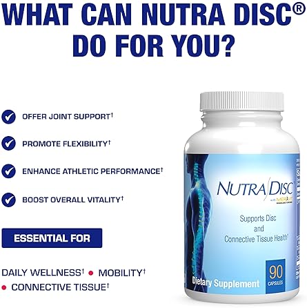 ANABOLIC LABORATORIES NUTRA DISC JOINT SUPPORT WITH MERIVA CURCUMIN, GLUCOSAMINE CHONDROITIN 45 SERVINGS