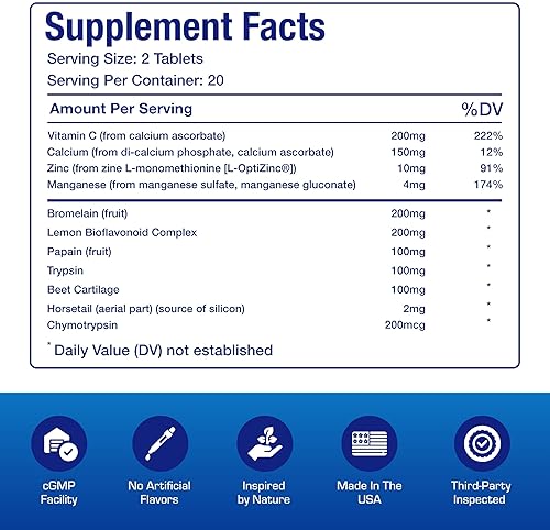 ANABOLIC LABORATORIES JOINT SUPPORT SUPPLEMENT WITH BOVINE CARTILAGE ENZYMES MOBILITY, COMFORT RECOVERY, 20 SERVINGS