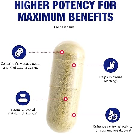 ANABOLIC LABORATORIES MULTI DIGESTIVE ENZYMES WITH OX BILE - CLINICAL STRENGTH PANCREATIN FOR PROTEIN, CARB FAT SUPPORT