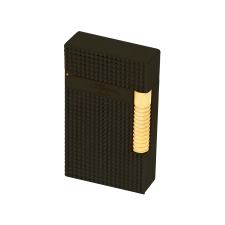 ST DUPONT LE GRAND DUPONT MIXTE   LACQUERED LIGHTER USA EXCLUSIVE BLACK