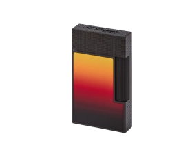 ST DUPONT LIGNE 2 LACQUERED LIGHTER USA EXCLUSIVE ORANGE