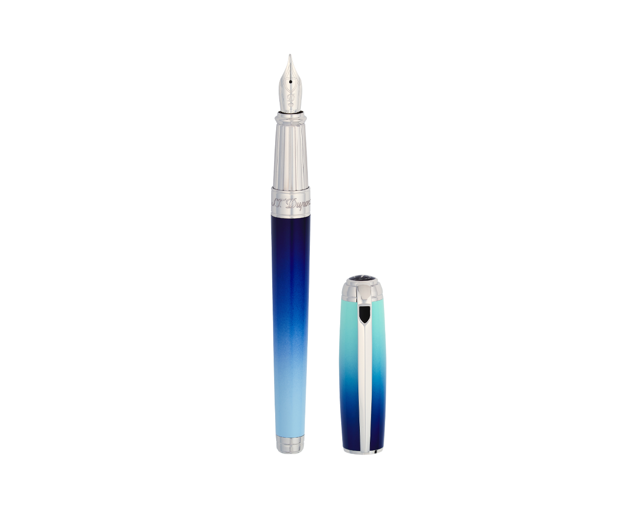 ST DUPONT LINE D LA MER FOUNTAIN PEN LINE D LA MER FOUNTAIN PEN